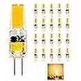 thumbnail image 3 of LED G4 Bulb Bi-Pin Base, 12V G4 LED Bulb 2.5W Halogen Replacement, 2700K-3200K Warm White, No Flicker, Dustproof Shockproof AC/DC 12 Volt Bulb for Landscape RV,no dimmable,20 Pack, 3 of 4