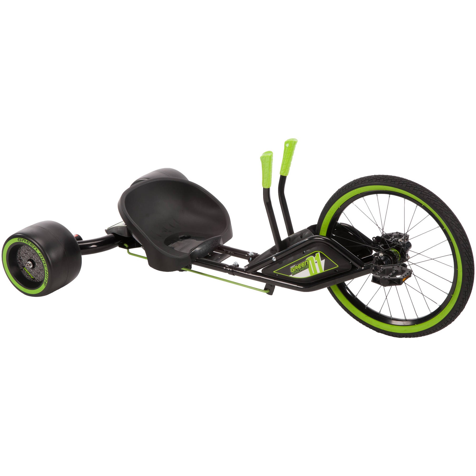Huffy Green Machine RT 20-Inch 3-Wheel Tricycle in Green and Black - image 2 of 4