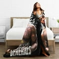 thumbnail image 6 of Kevin Rock Rapper Gates Blanket Soft Cozy Lightweight Warm Throw Blanket Bedroom Sofa Decorations All Seasons Blankets 50"X40", 6 of 6
