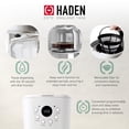 thumbnail image 3 of HADEN Cafetera, Cafetera de Goteo Programable de 12 Tazas con Función de Apagado Automático y Filtro de Agua Lavable Reutilizable, Marfil y Cromo, 3 of 5