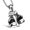 Silver, variant on Mens Unisex Boxing Gloves Pendant Necklace Punk Hip Hop Biker Jewelry Chain 24"-Silver