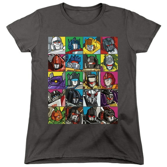 Transformers - Transformer Squares - Women's Short Sleeve Shirt - Small