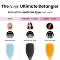 thumbnail image 2 of Cepillo Para Desenredar Grande Tangle Teezer Peach Glow, 2 of 5