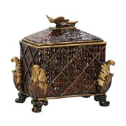 Angle View: Sterling Industries 93-3491 Sterling Australian Decorative Tac Box