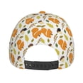thumbnail image 4 of Xecao Squirrel Eating Nuts for Baseball Cap: Unisex, crafted from classic polyester twill fabric, featuring a soft unconstructed design, 4 of 5