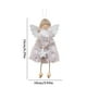 thumbnail image 2 of Adornos De Ángeles Muñeca Ángel De Navidad Adornos Colgantes Adornos De Peluche Para El Árbol De Navidad Colgante De Muñeca Ángel Adorable Adornos De Peluche Para Navidad, 2 of 3