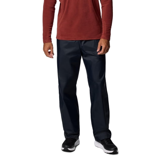 Pantalón de senderismo Columbia Rebel Roamer II para hombre, negro, 2 veces de largo