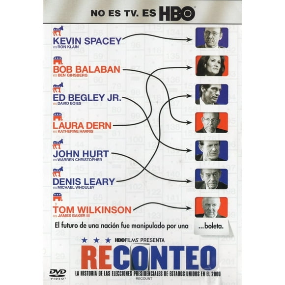 Reconteo Recount Kevin Spacey Pelicula Dvd Warner Bros DVD