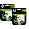 HP 61XL Black and Color Combo Ink Cartridge for Deskjet, Envy, Officejet Printers, High Yield