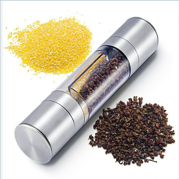 Sentmoon Prime Day Deals 2024 Canada Stainless Steel Manual & Pepper Mill Herb & Spice Grinder Shaker Set Deals of the Day Clearance Prime
