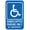 Warning Sign 3, variant on Be Considerate Handicap Parking 8"x12" Warning Sign, Metal Security Sign, Safety Wall Decor, Home Business Yard Office Street Indoor Outdoor Easy Mount Sign