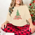 thumbnail image 5 of Christmas Tree Sweatshirts Women Pine Tree Print Shirts Nature Lover Gift Casual Tee Long Sleeve Xmas Pullover, 5 of 7