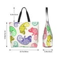thumbnail image 5 of Kdxio Cute Chameleons Casual Tote Bags Women Big Capacity Shoulder Bag for Women Travel Shoulder Bags Handbags, 5 of 8