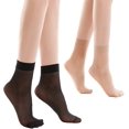 thumbnail image 1 of Women's Nylon Ankle-Length Sheer Socks 10-Pack, 1 of 5
