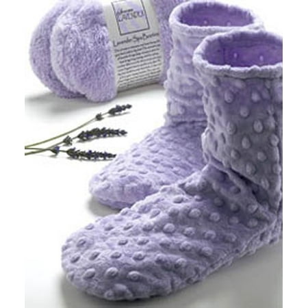 Sonoma Spa - - Lavender Dot Spa Booties Sonoma Lavender