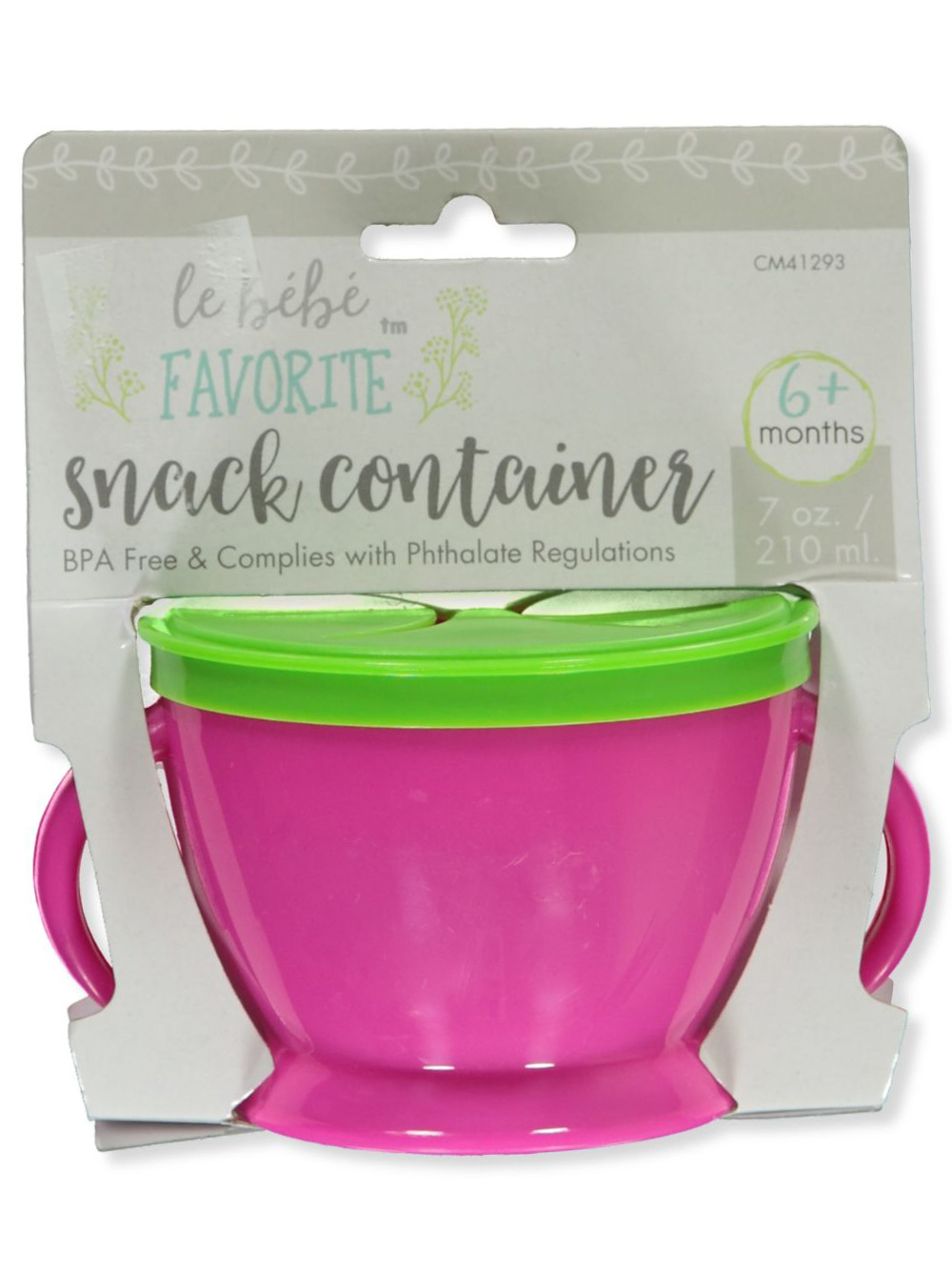 Le Bebe Favorite Snack Container 7 Oz Walmart Com