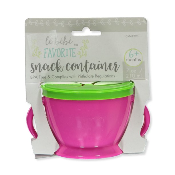 Le Bebe Favorite Snack Container 7 Oz Walmart Com