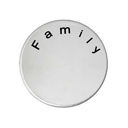 - Floating Charms for Glass Living Memory Locket Pendant and Stainless Steel Back Plate (''Family'' Back Plate)