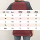 thumbnail image 3 of Camisetas casuales de manga corta para mujer, manga raglán enrollada, blusas tipo túnica con abertura lateral suelta (rojo ladrillo), 3 of 5