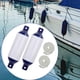 thumbnail image 1 of Guardabarros de barco Sharpla 2 piezas PVC Cuerda G3 Blanca, 1 of 8