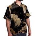 thumbnail image 2 of Bats Men's Short Sleeve Shirts, Casual Hawaiian Print Button Down Summer Beach Top Unisex, 2 of 6
