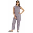 thumbnail image 5 of Phagun Pajamas Set Printed Rayon Sleepwear Sleeveless Nightwear For Women, 5 of 7