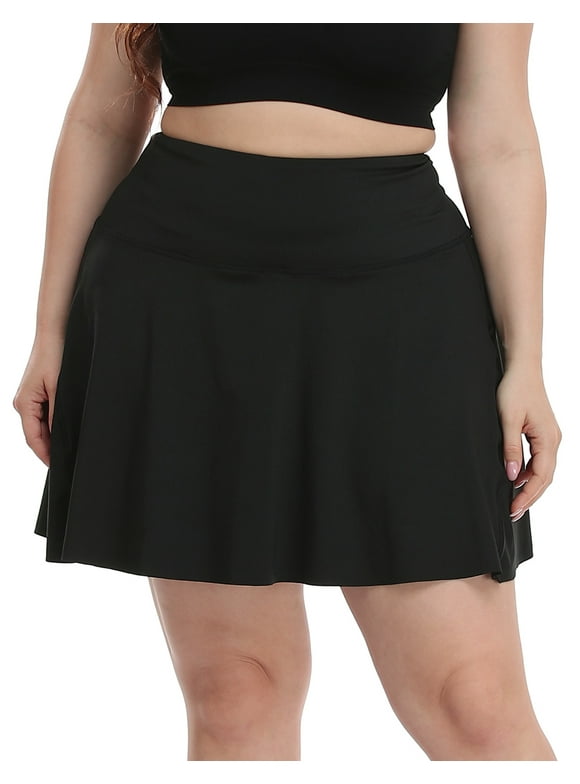 Plus Size Tennis Skirt