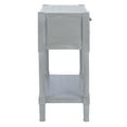 thumbnail image 3 of SAFAVIEH Filbert Solid 3 Drawer Console Table, White Washed Grey, 3 of 7