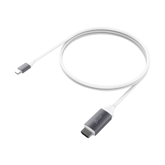 Open Box J5 Create JCC153G USB Type C-to-HDMI Cable 6' Gray