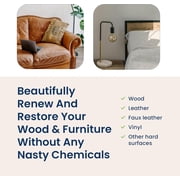 Truly Free Natural Wood Cleaner & Furniture Polish, Unscented, 12oz