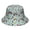 Fireman and Cone Blue Pattern, variant on Fireman and Cone Blue Pattern Bucket Hat, Travel Foldable Hat with Wide Brim & Breathable Fabric, Polyester Twill Gifts for Unisex Men Women