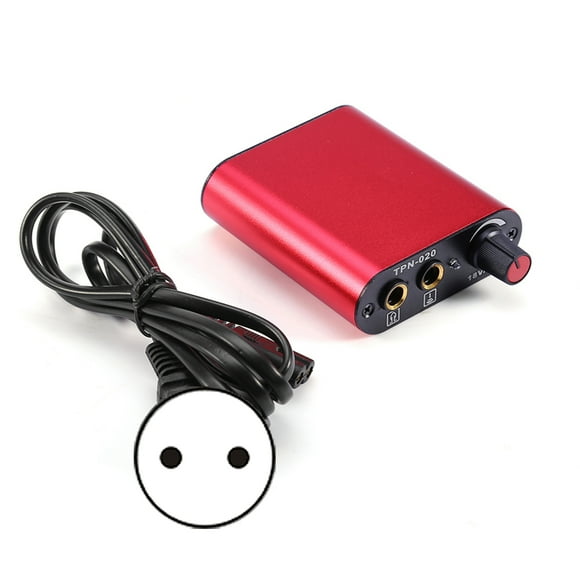 FYBTO Professional Motor Tattoo Power Supply for Rotary Coil Machine Gun Tattoo Accessory Red-090403