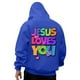 thumbnail image 2 of MHFRRA Sudaderas y Sudaderas Casuales para Hombre, de Corte Relajado, con Estampado Gráfico para Otoño E Invierno, de Fácil Cuidado, Ideales para Uso Diario Azul, 2 of 5