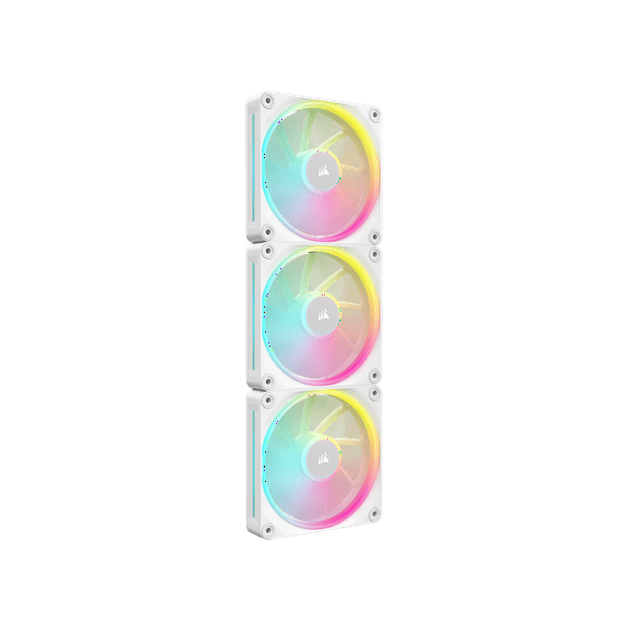 CORSAIR LX RGB Series, iCUE LINK LX120 RGB White, 120mm Fan, Triple Pack