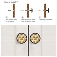 thumbnail image 4 of 4 Pcs Cartoon Sloth Knobs for Kitchen Cabinet Cupboard Dresser Bookcase Drawer Pulls Handles Round Home Decor, 4 of 5