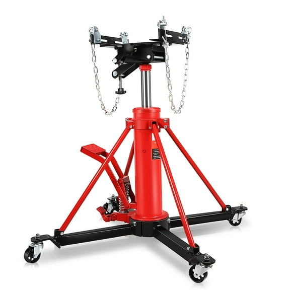1 Ton(2204lbs) 33.2" - 69.6" Lifting Heavy Duty Steel Hydraulic Transmission Jack