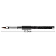thumbnail image 2 of Nail Brush Set Rhinestone Handle Professional Nail Art Tool for UV Gel Nail Extension Size, 2 of 5