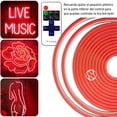 thumbnail image 4 of Tira LED Neón Flexible Unicolor 5 Metros con Control Remoto y Eliminador DOSYU IP65, 4 of 4