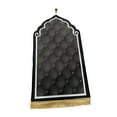 thumbnail image 4 of Prayer Rug Birthday Home Collectible Eid Hajj Prayer Carpet Mat Gift Black 80cmx120cm, 4 of 8