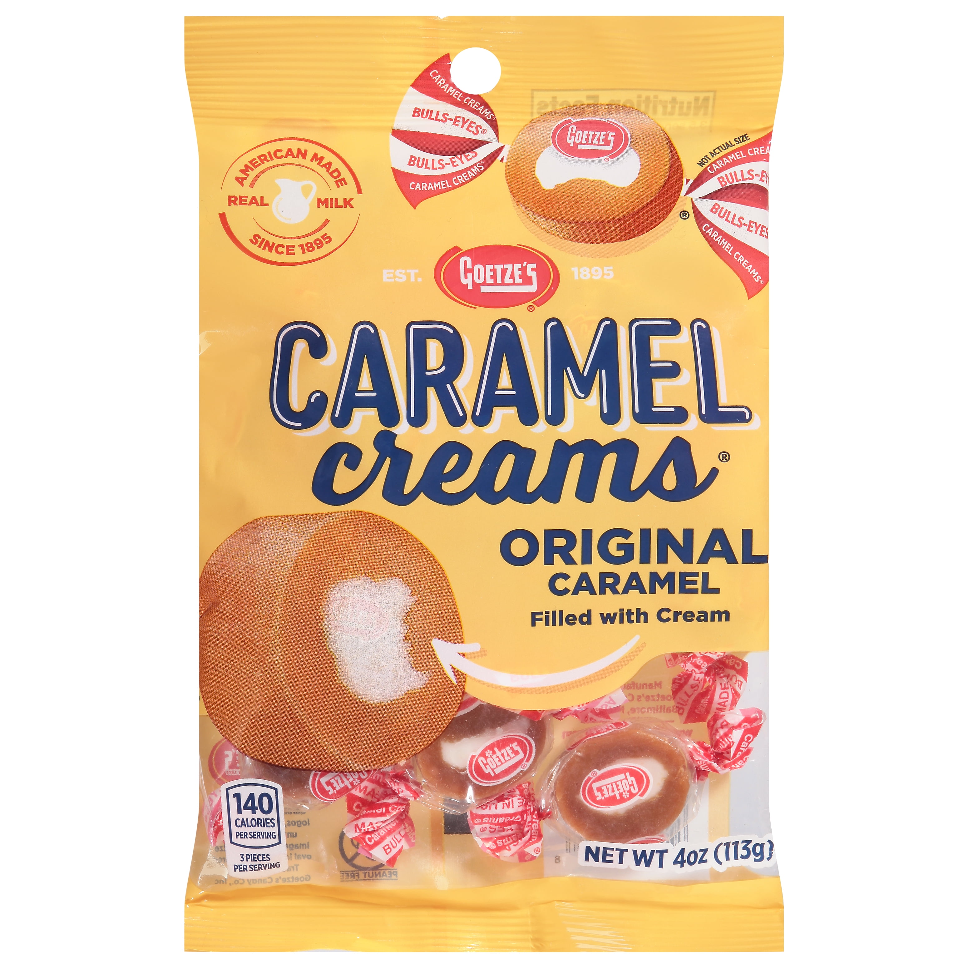Goetze Original Caramel Creams 4 Oz. Walmart