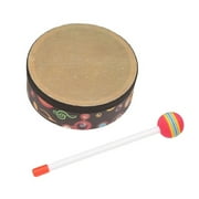 Hand Drum,With Drumstick 6in Percussion Portable Hand Drum Orff Drum With Drumstick Portable Drum Orff Percussion Drum Orff Bosnyyds Simbae Rusuo Royhh