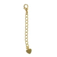 thumbnail image 3 of 20 juegos de cadenas de extensión de collar de 60 a 70 mm de longitud con oro, 3 of 9