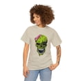 thumbnail image 3 of Scary Zombie Skull Halloween T-Shirt, 3 of 12