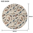 thumbnail image 6 of Design Pattern Round Tablecloth 60 Inch – Waterproof Polyester Table Cover with Full Print Design, Wrinkle Resistant & Washable for Kitchen Dining Party Decor, 6 of 6