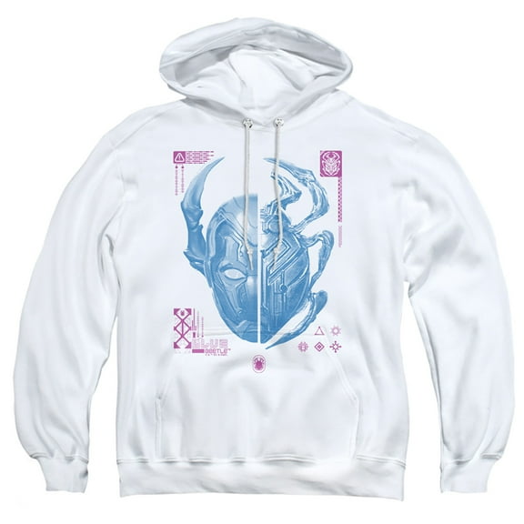 Blue Beetle (2023) Split Beetle Unisex Adult Pull-Over Hoodie