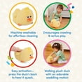 thumbnail image 4 of Battat Quack 'n’ Waddle Duck Interactive Plush Walking Stuffed Toy Duck, 4 of 8