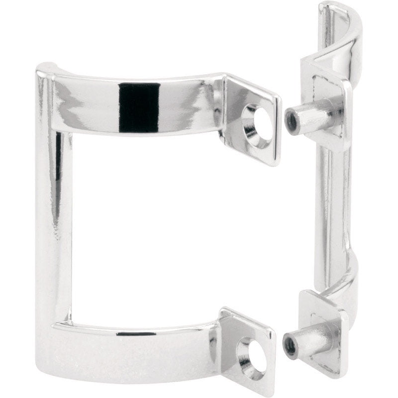 Slide-Co 2 in. Chrome Shower Door Handle Set