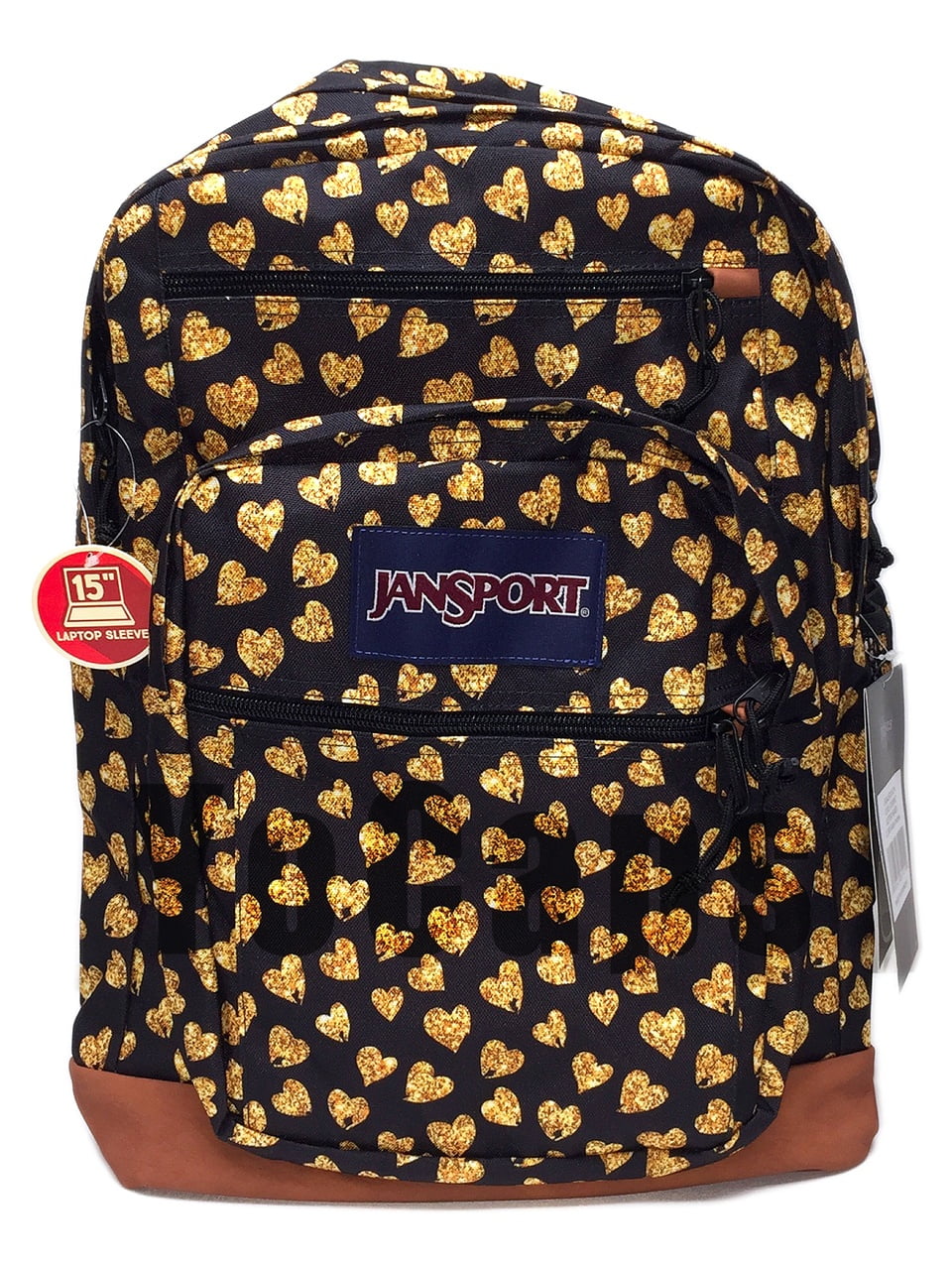 glitter jansport backpack