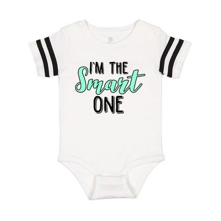 

Inktastic I m The Smart One Gift Baby Boy or Baby Girl Bodysuit