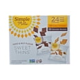 thumbnail image 5 of Simple Mills Seed & Nut Flour Sweet Thins Variety Pack, Honey Cinnamon & Chocolate Brownie, Gluten Free Snack Crackers, 24 Packs, 19.2 oz, 5 of 5
